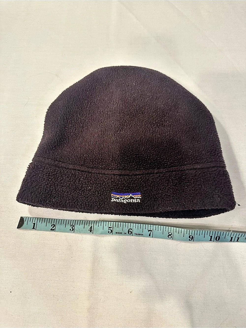 Patagonia Synchilla Fleece Beanie Hat in Black